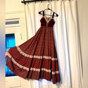 Vintage Gunne Sax Dress Size 7